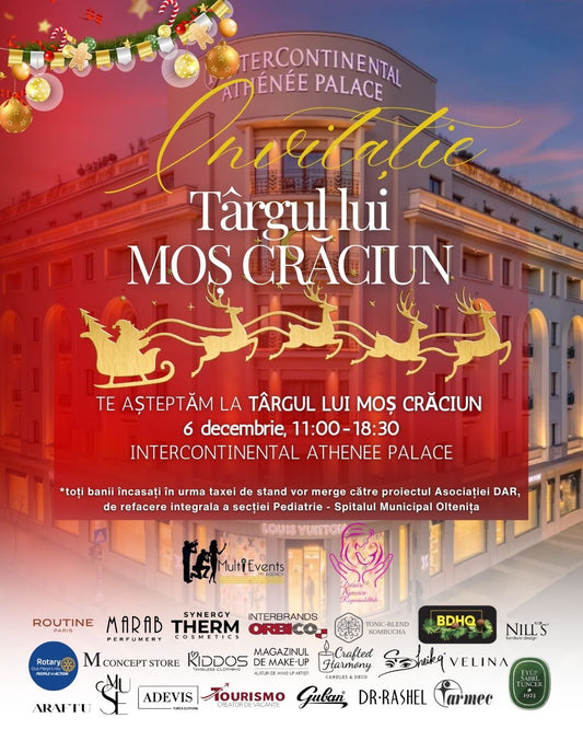 Crafted Harmony la Târgul lui Moș Crăciun – Athénée Palace