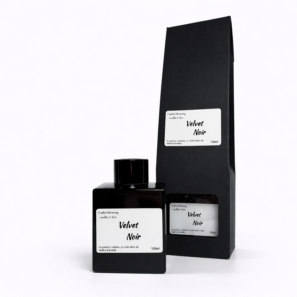 Velvet Noir – Odorizant de Cameră cu Arome Intense și Elegante