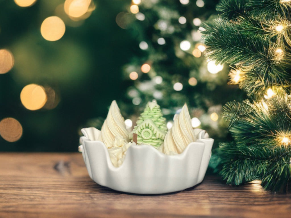 Lumanare Parfumata „Winter Dream” în Vas Ceramic