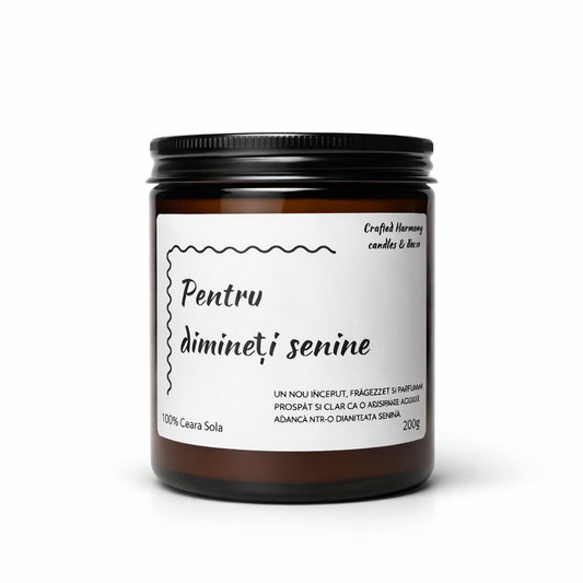 Lumanare Pentru dimineti senine
